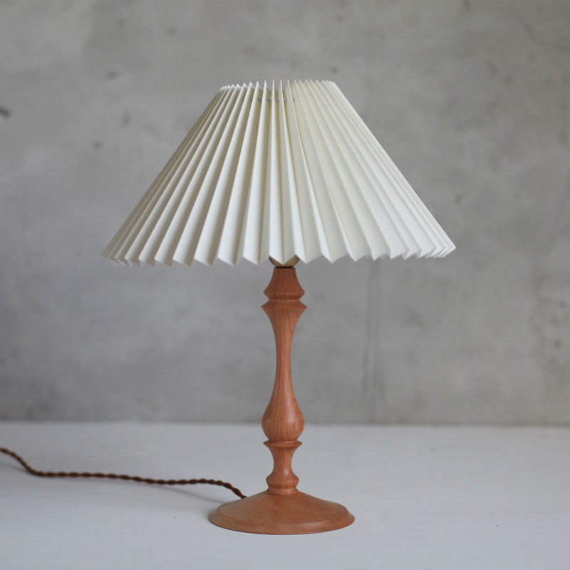 Bellini Wooden Turned Table Lamp