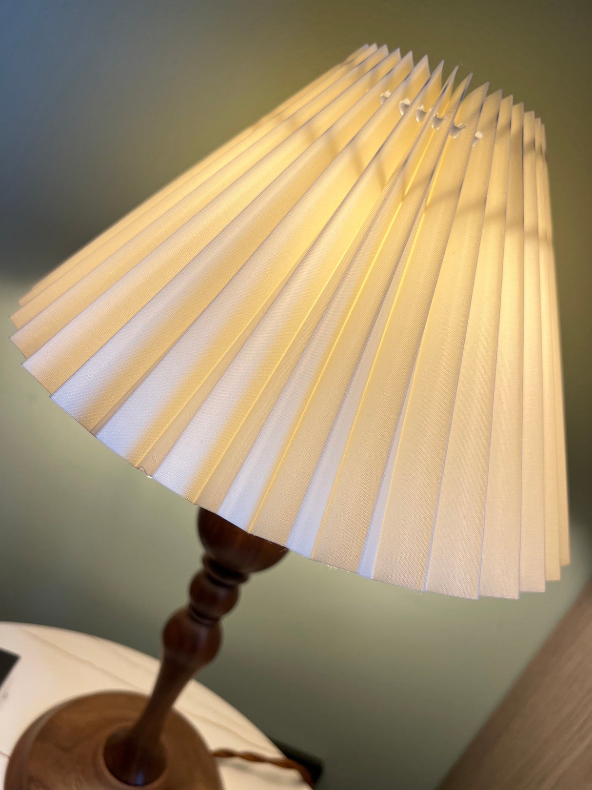 Bellini Wooden Turned Table Lamp