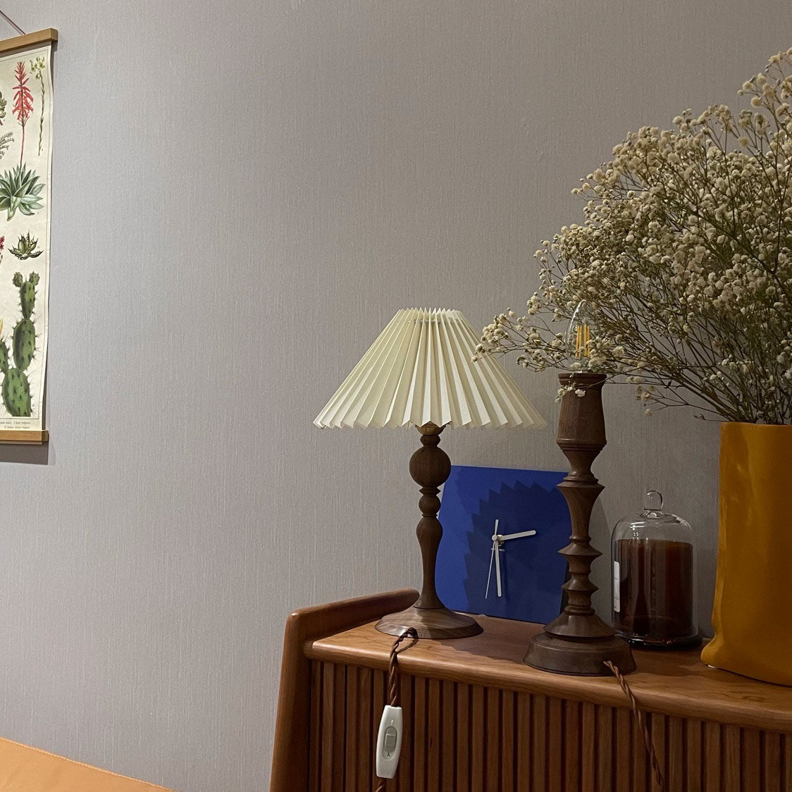 Bellini Wooden Turned Table Lamp