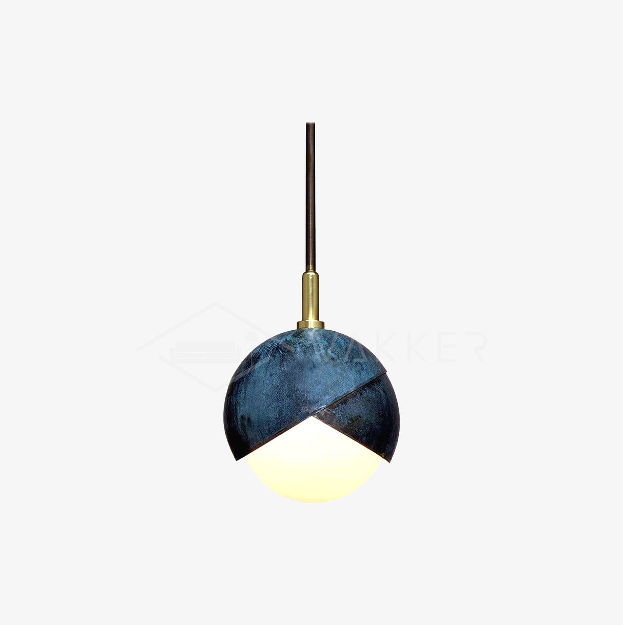 Blue Drop Pendant Light