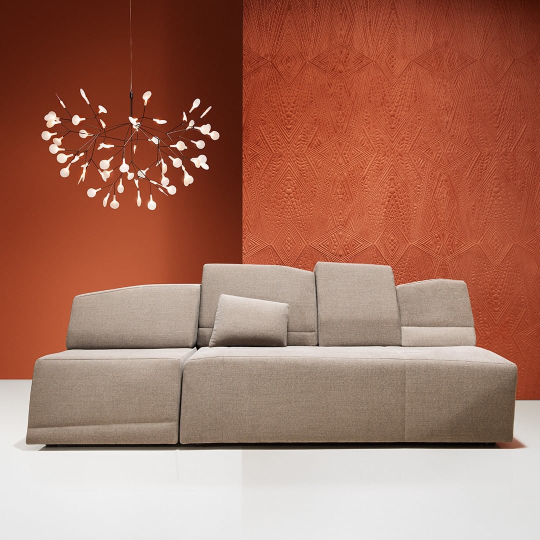 Black Heracleum Chandelier