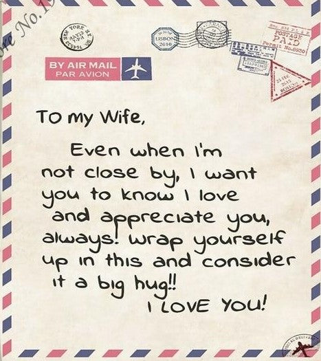 Letters of Love Blankets