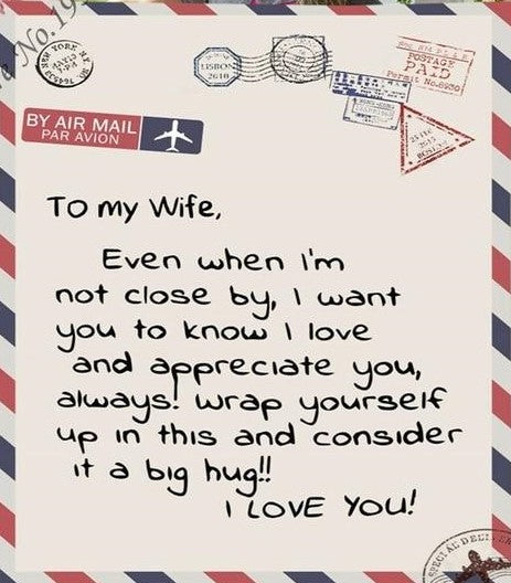 Letters of Love Blankets