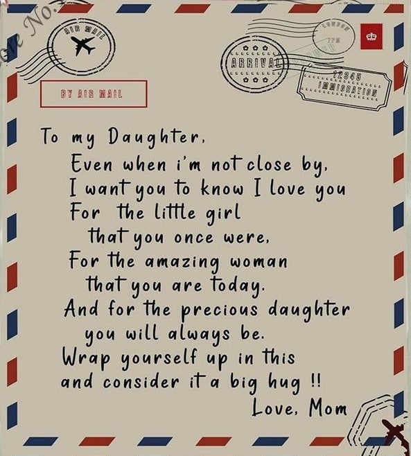 Letters of Love Blankets