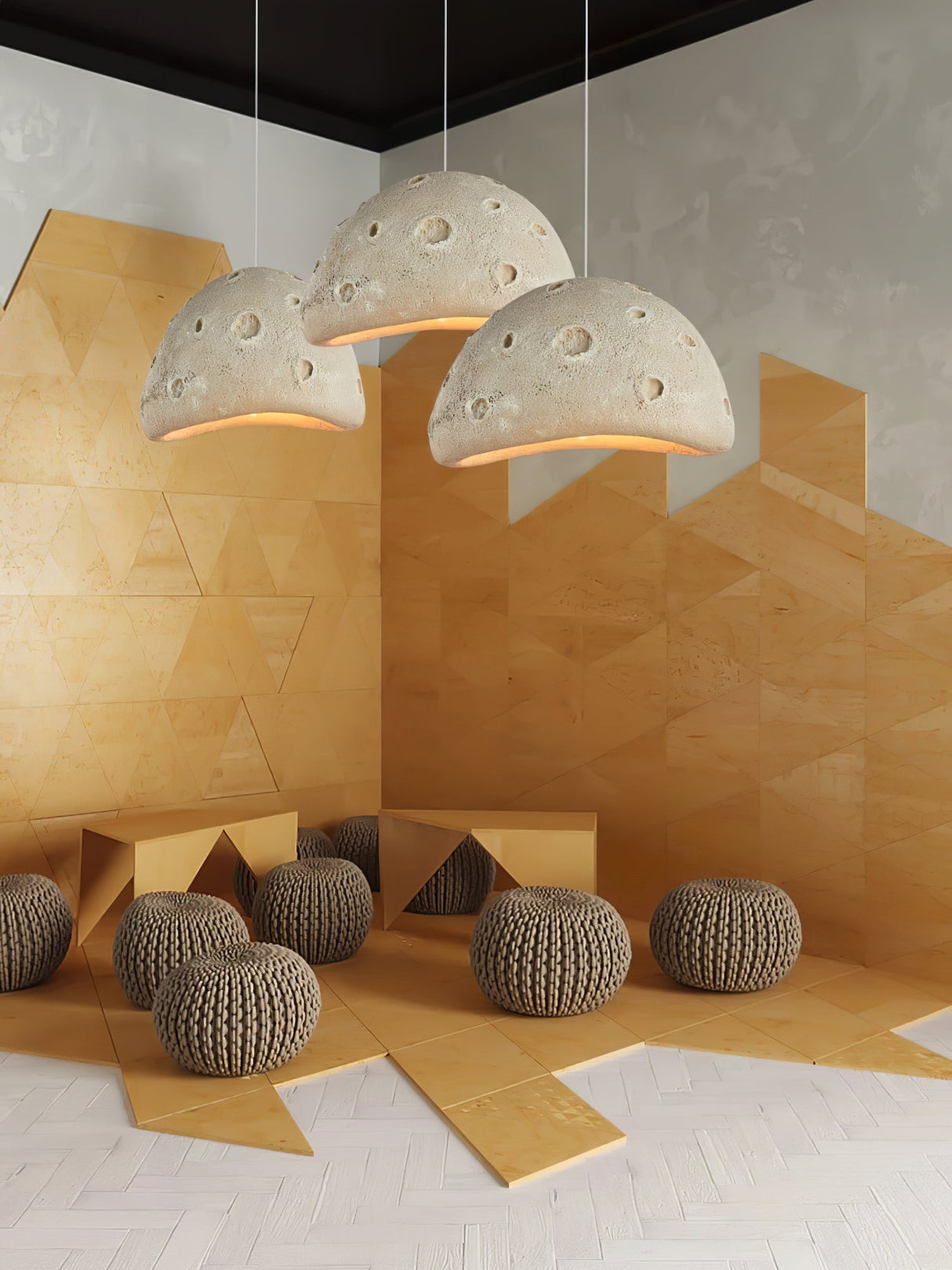 Blue Planet Moon Pendant Lamp