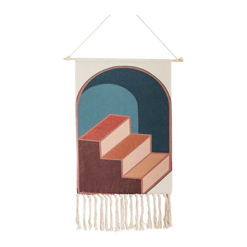 Boho Hanging Tapestry Fabric Home Decoration Accessories Watt-hour Meter Box Cover Dormitory Hotel Wall Hanging Blanket Decor