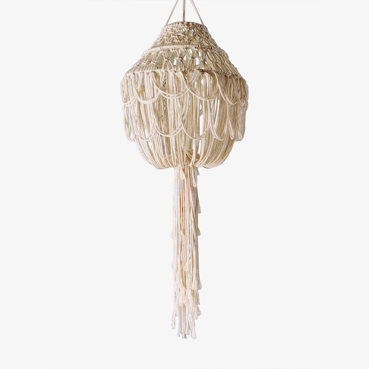 Boho Fringe Chandelier