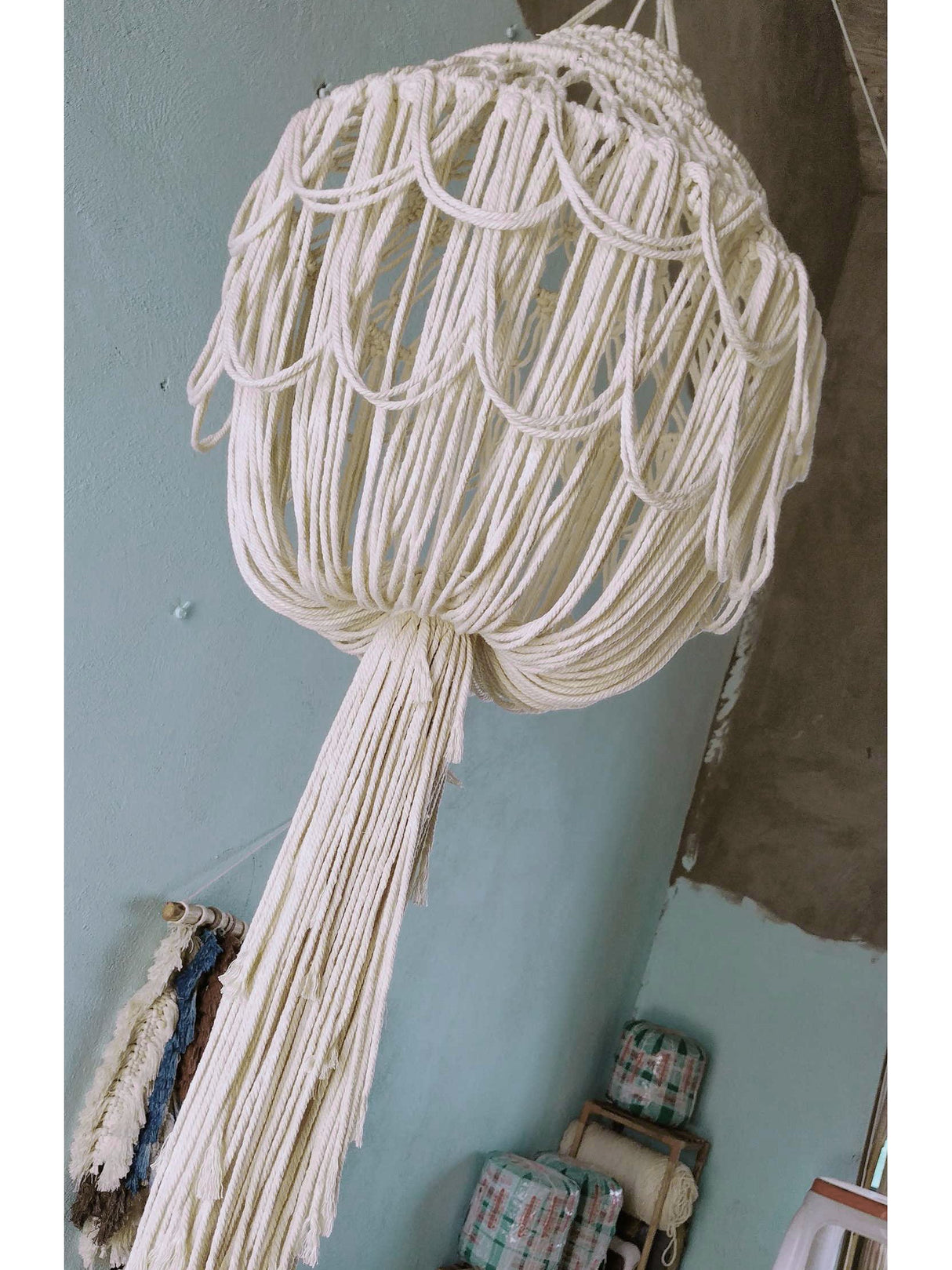 Boho Fringe Chandelier