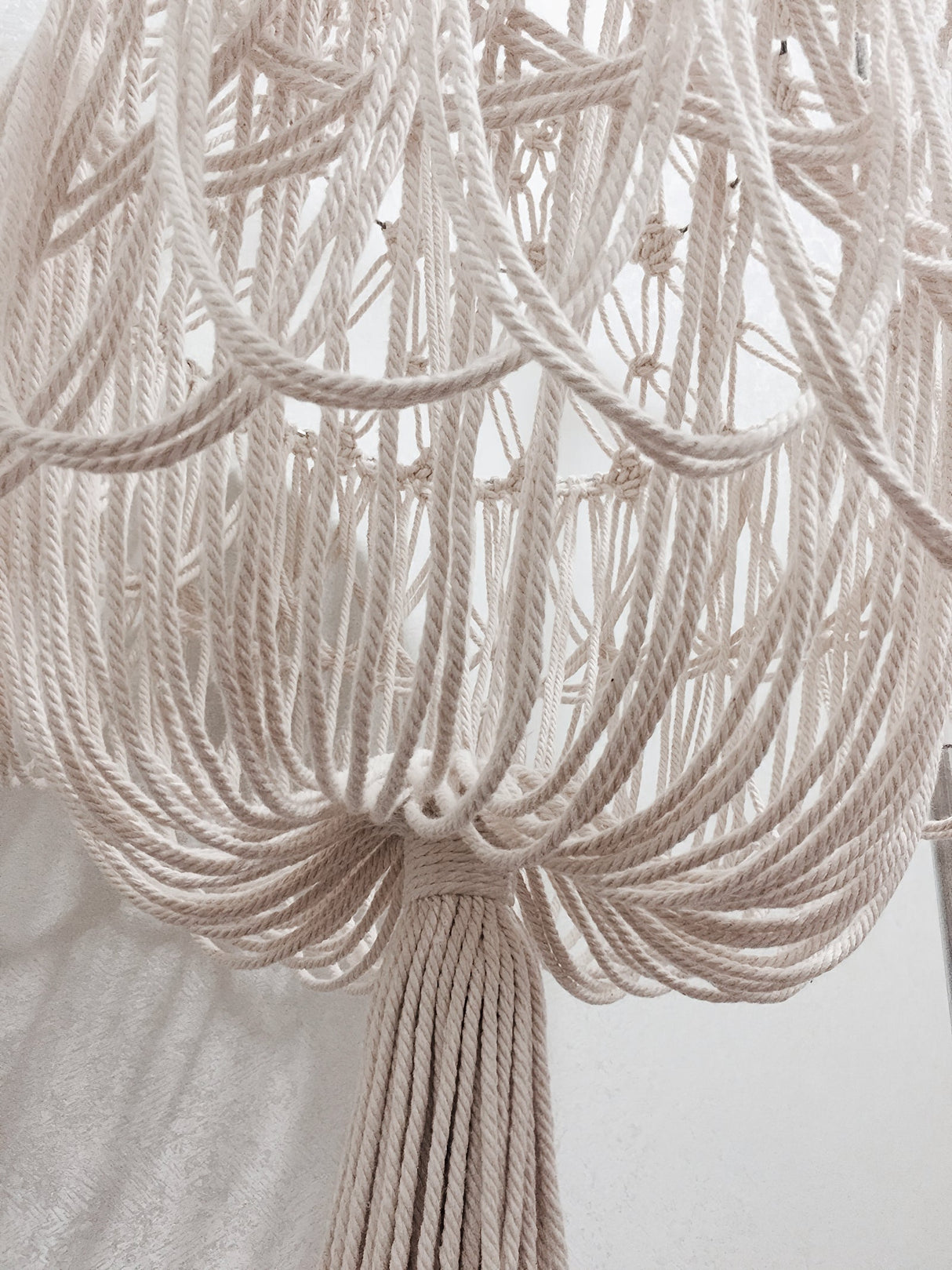 Boho Fringe Chandelier