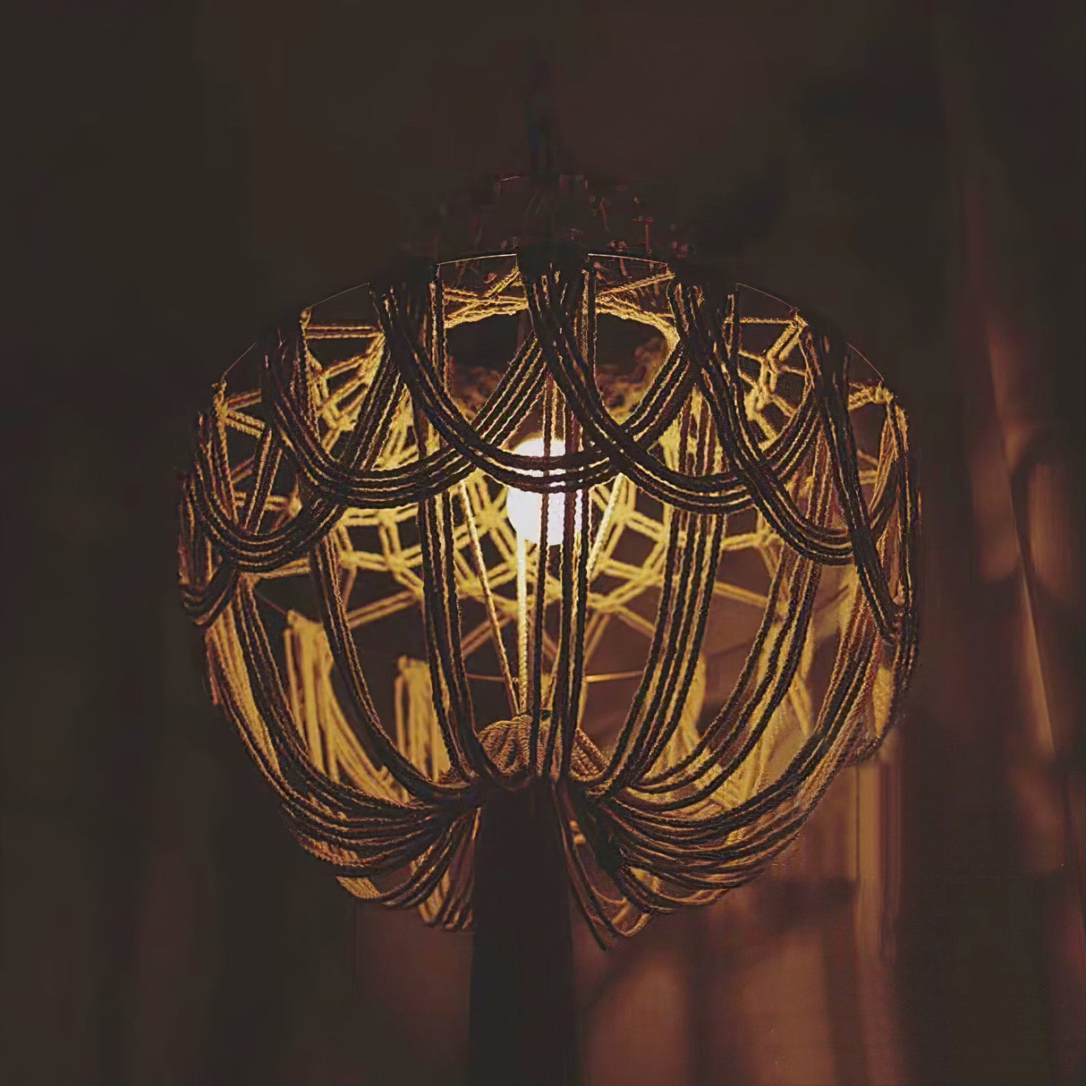 Boho Fringe Chandelier