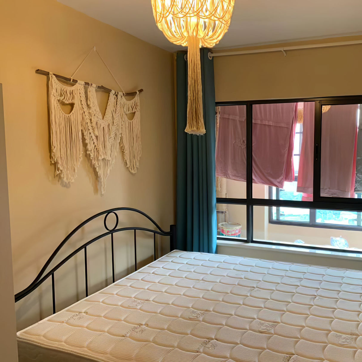 Boho Fringe Chandelier