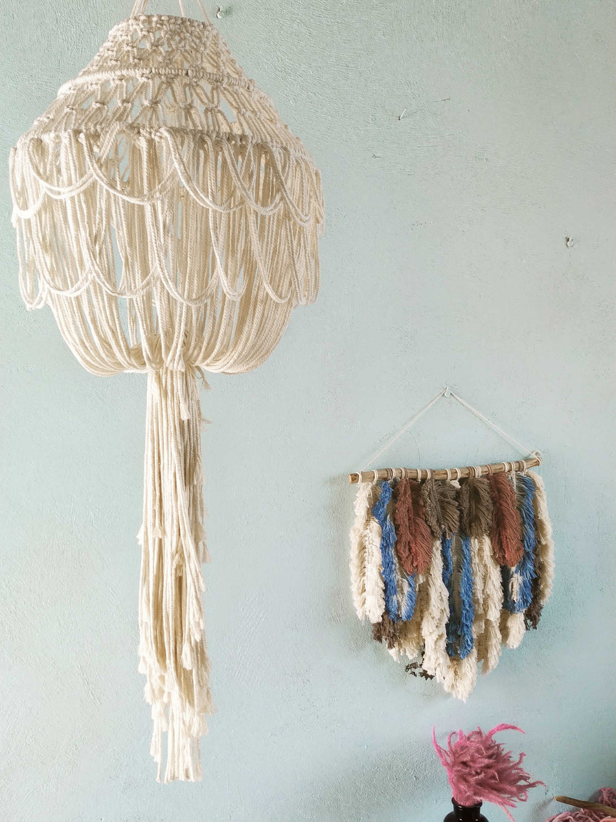 Boho Fringe Chandelier