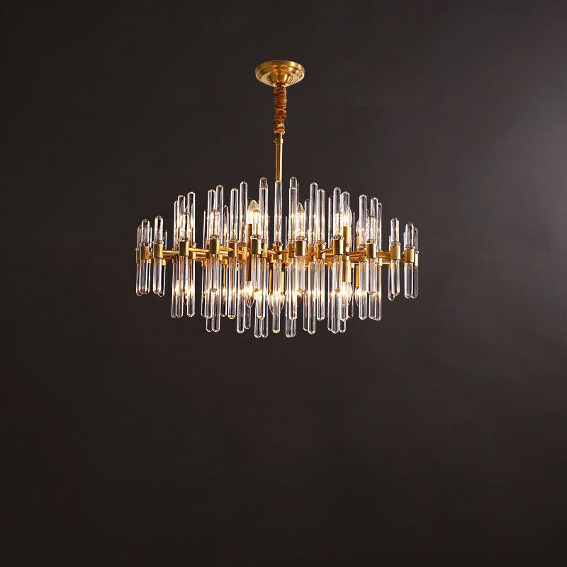 Crystal Rod Chandelier
