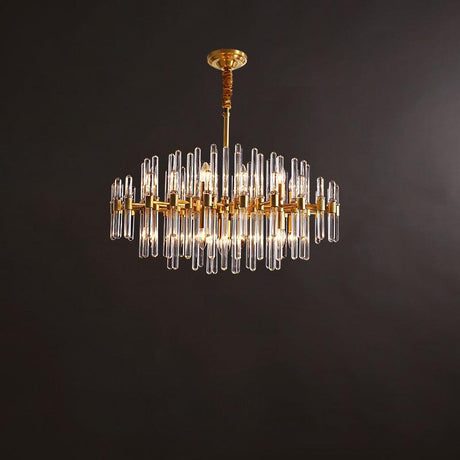 Crystal Rod Chandelier