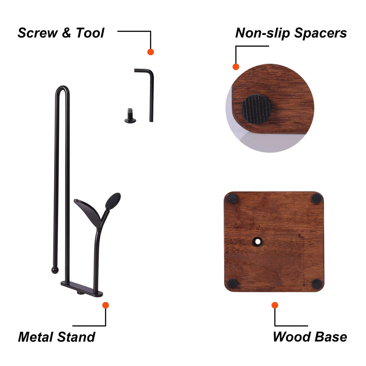 Rustic Wooden Paper Towel Holder