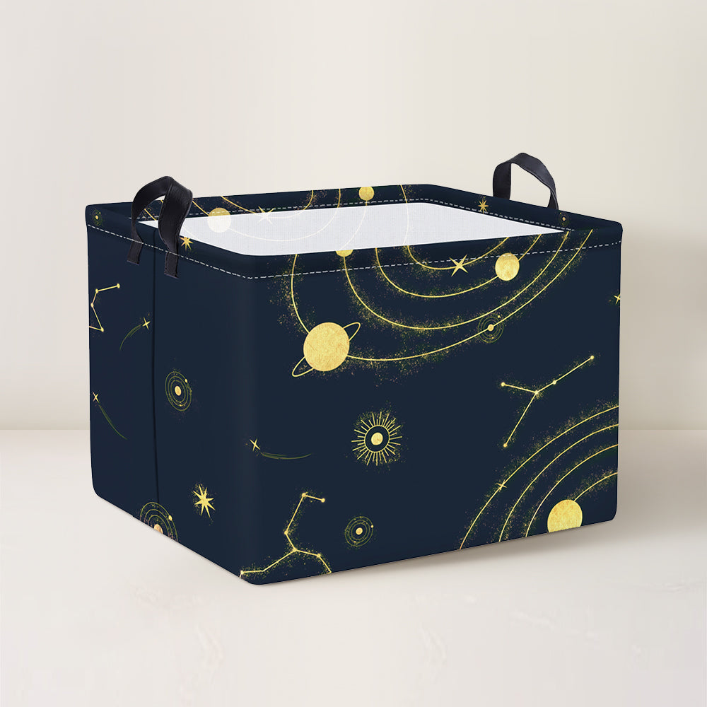 Blue Planet Collapsible Storage Basket