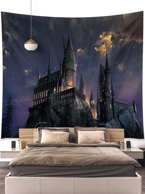 Cactus Print Tapestry