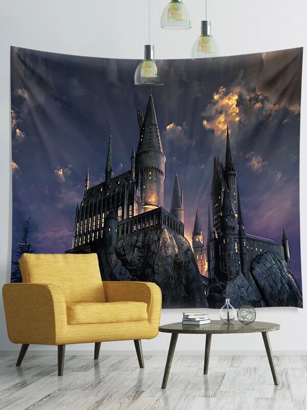 Cactus Print Tapestry