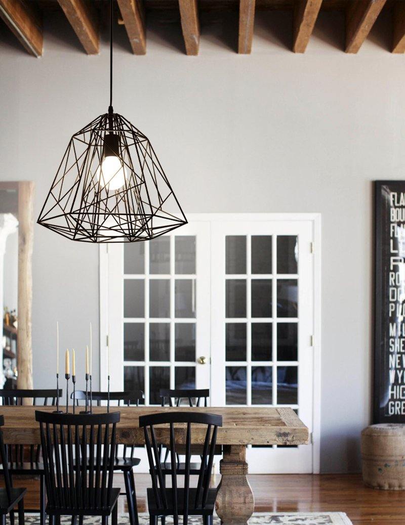 Cage Light Frame Pendant