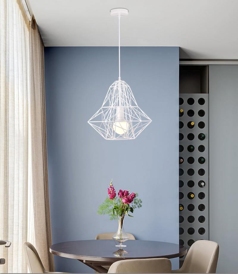 Cage Light Frame Pendant