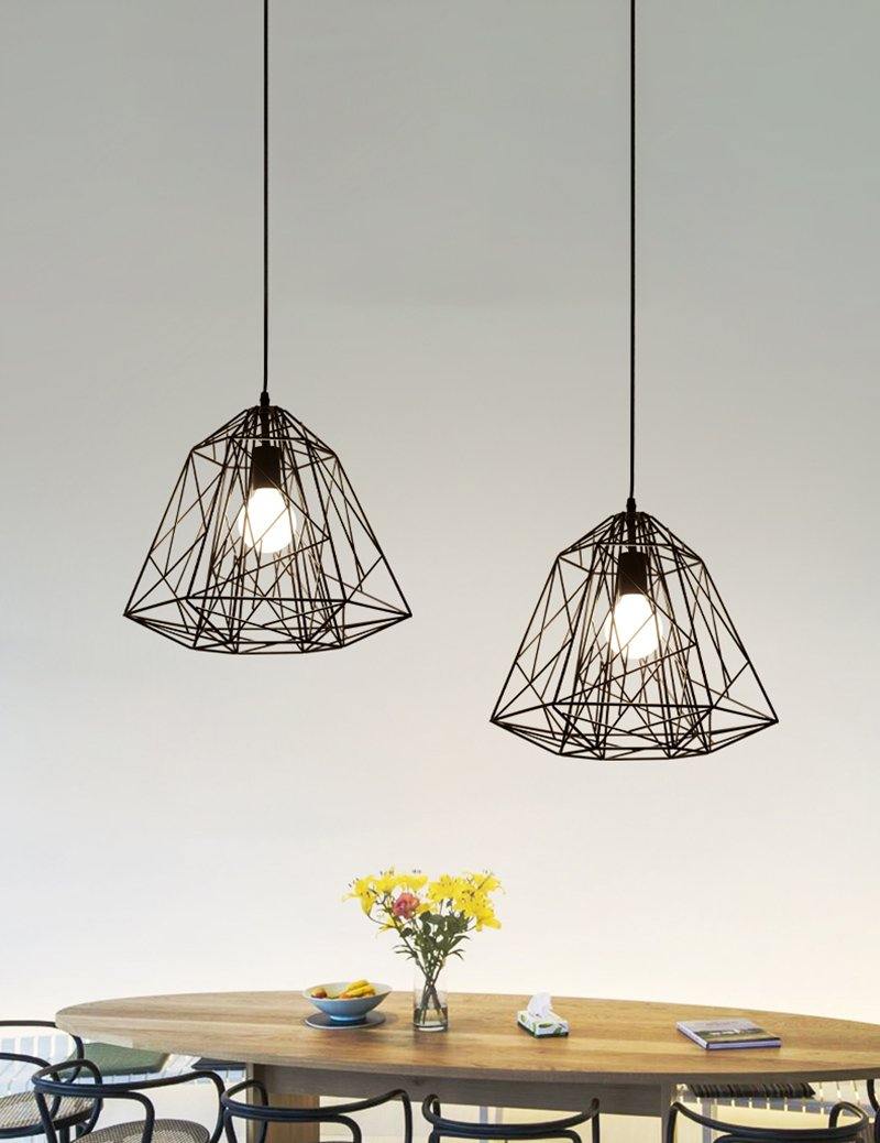 Cage Light Frame Pendant
