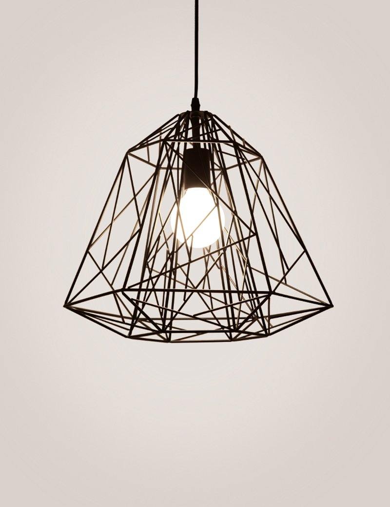 Cage Light Frame Pendant
