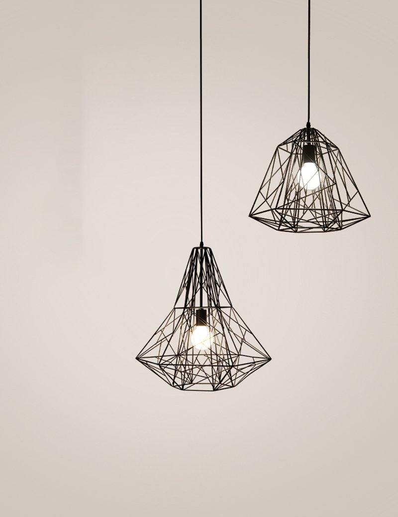 Cage Light Frame Pendant