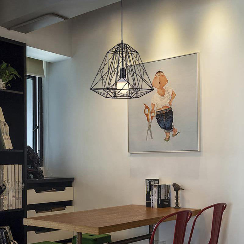 Cage Light Frame Pendant