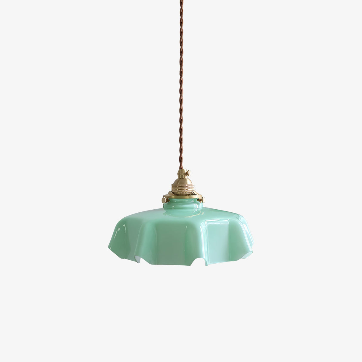 Mint Green French Pendant Lamp