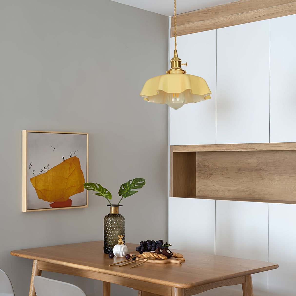 Mint Green French Pendant Lamp