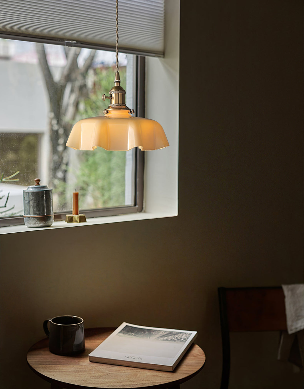 Mint Green French Pendant Lamp