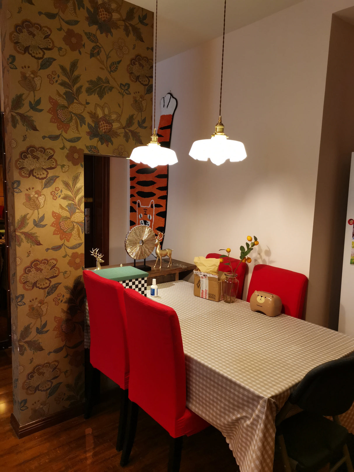 Mint Green French Pendant Lamp