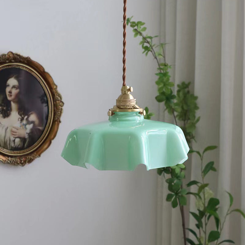 Mint Green French Pendant Lamp