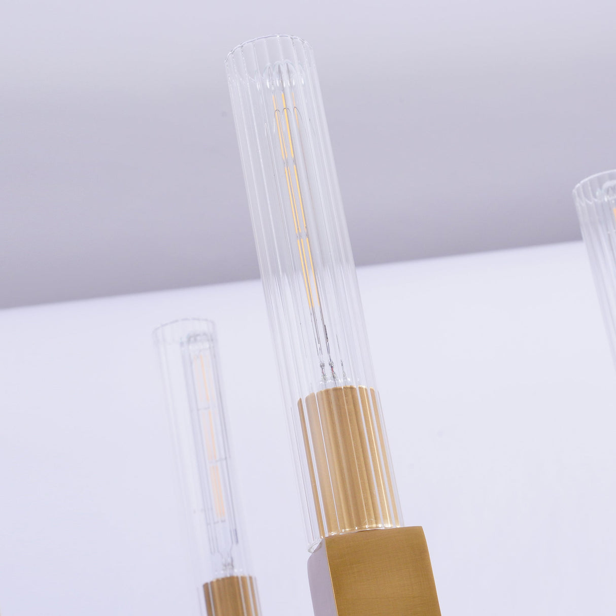 Brass Linear Chandeliers