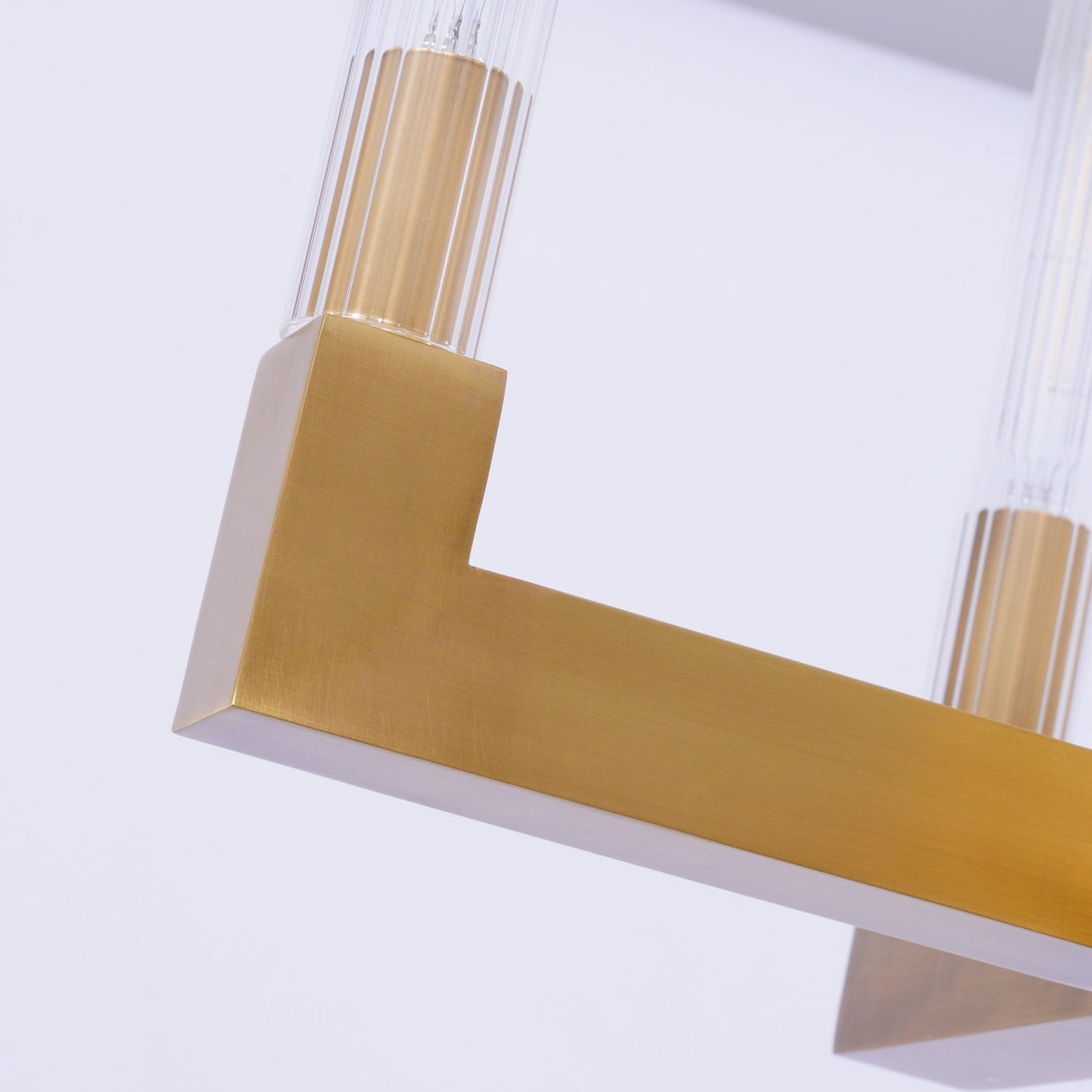 Brass Linear Chandeliers