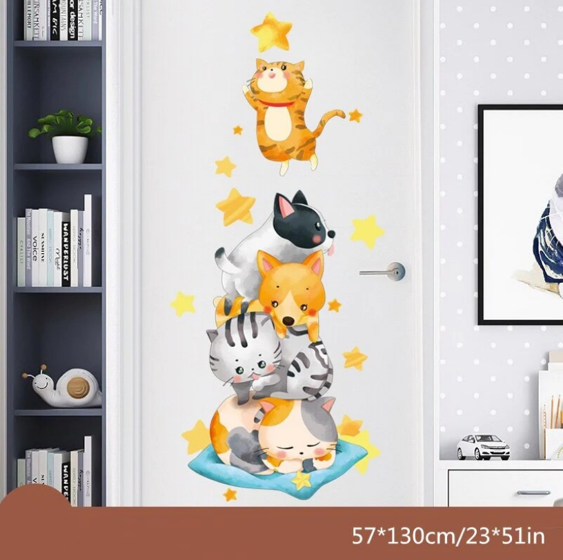 Cat Stickers Wall Decals