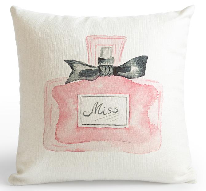 Pink Cushion Decoration Giraffe Koala Zebra Balloon Throw Pillow