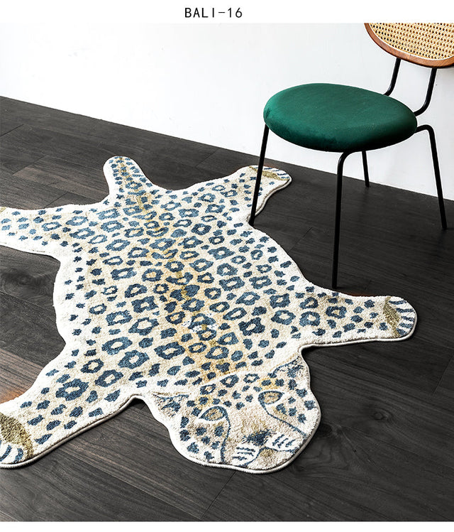 Carton Leopard Bedroom Mat