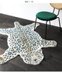 Carton Leopard Bedroom Mat