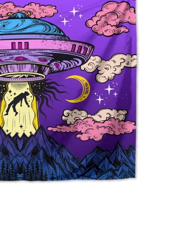 Cartoon Graphic Tapestry