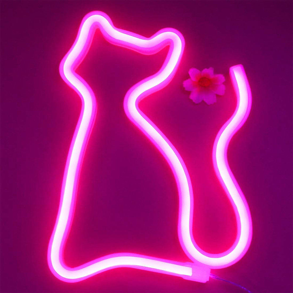 Cat Neon Sign Light