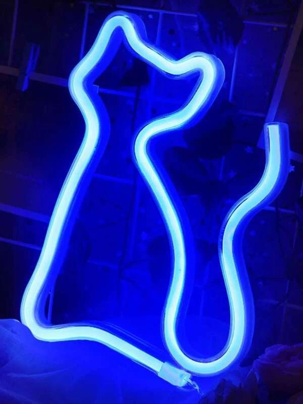 Cat Shaped Neon Light