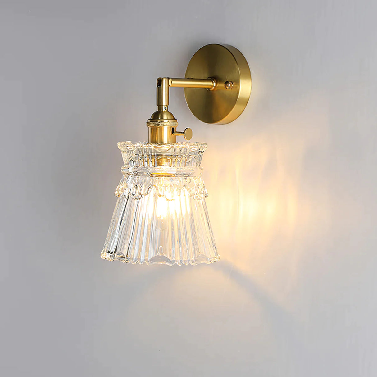 Bell Crystal Wall Lamp