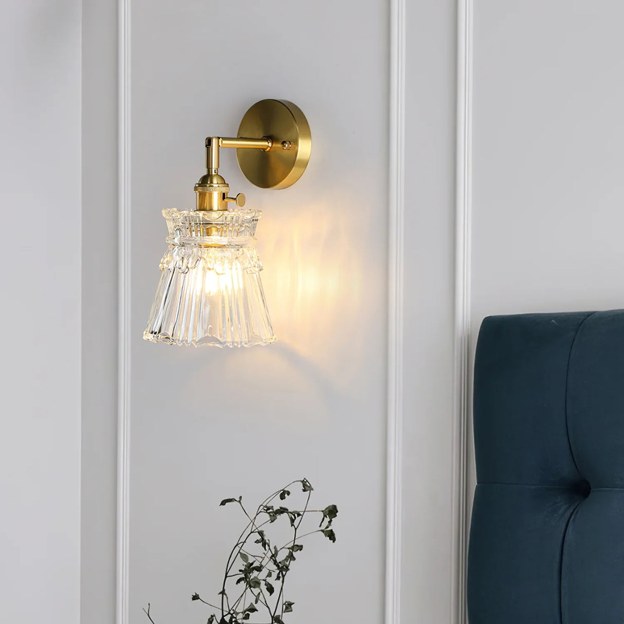Bell Crystal Wall Lamp
