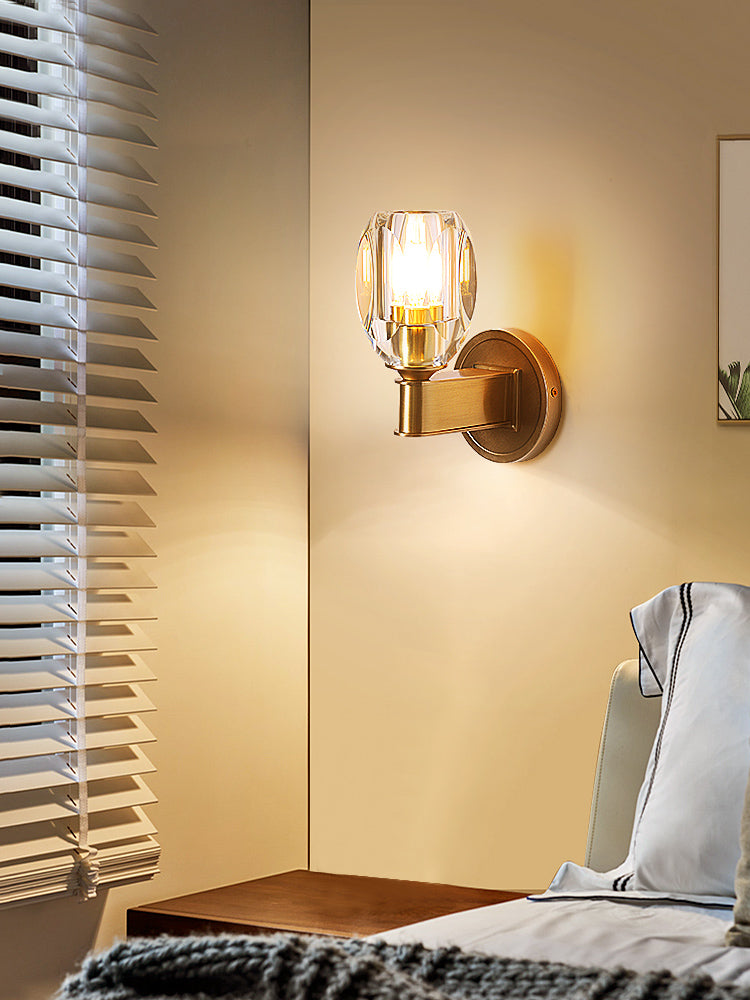 Diamond Crystal Sconce