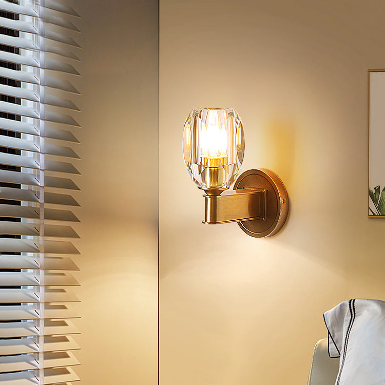 Diamond Crystal Sconce