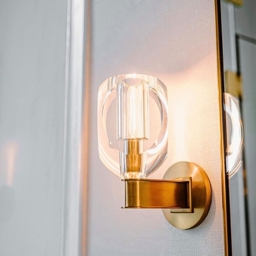 Diamond Crystal Sconce