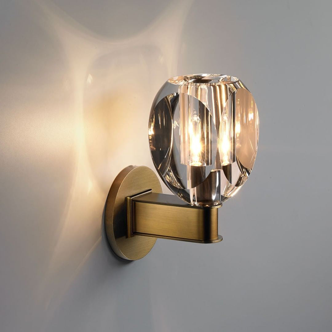 Diamond Crystal Sconce