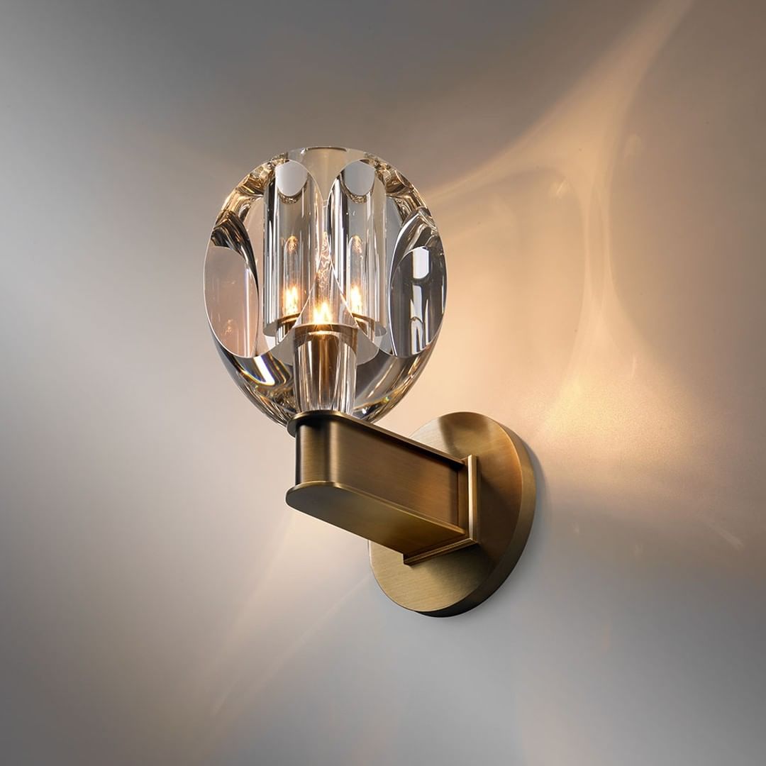 Diamond Crystal Sconce
