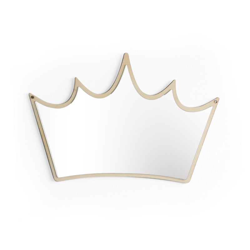 Children Decorative Mirror Baby Room Rabbit Bowknot Wall Frame Creative Home Art Decoration